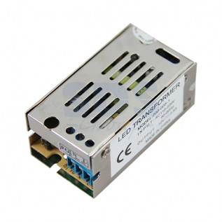 Источник питания 110-220V AC/12V DC, 1A, 12W с разъёмами под винт, без влагозащиты (IP23)